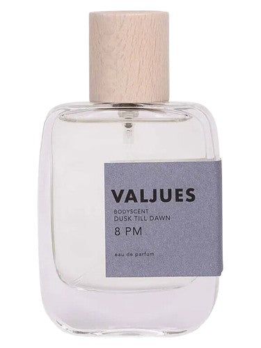 Valjues 8 PM fragrance bottle