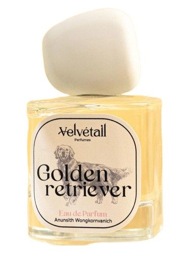 Velvetail Perfumes Golden Retriever fragrance bottle