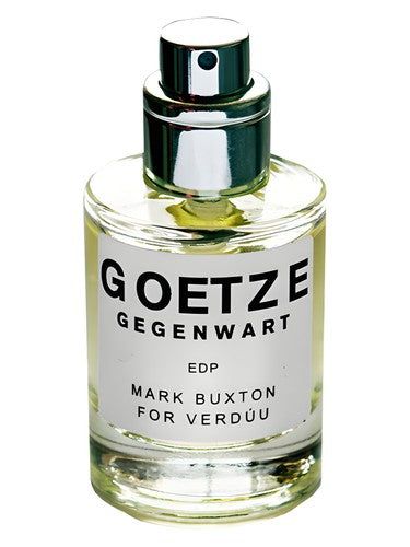 Verduu Goetze Gegenwart fragrance bottle