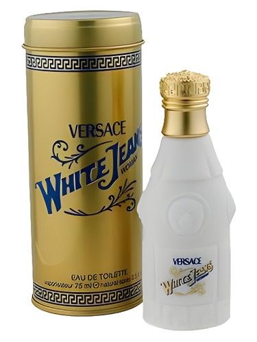 Versace White Jeans fragrance bottle