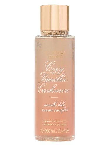Victoria's Secret Cozy Vanilla Cashmere fragrance bottle
