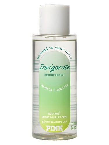 Victoria's Secret Invigorate Moodscentz fragrance bottle