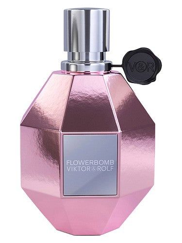 Viktor Rolf Flowerbomb Pink Chrome fragrance bottle