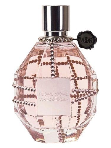 Viktor Rolf Flowerbomb Swarovski Ribbon Edition fragrance bottle