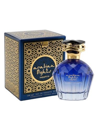Vinci Arabian Nights Sapphire fragrance bottle
