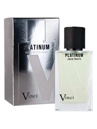 Vinci Platinum fragrance bottle