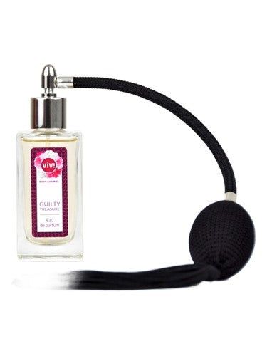 Viv! Body Luxuries Guilty Treasure fragrance bottle