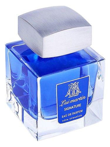Viva Creation Lui Mantin Signature fragrance bottle