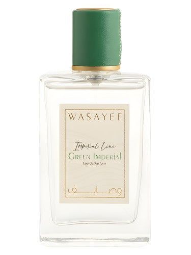 Wasayef Green Imperial fragrance bottle
