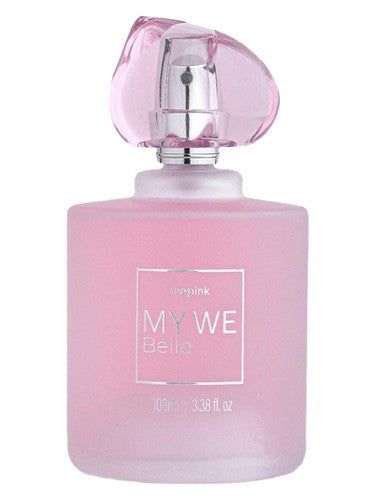 We Pink My We Belle fragrance bottle