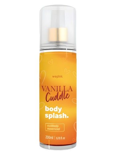 We Pink Vanilla Cuddle fragrance bottle