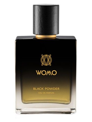 Womo Black Powder fragrance bottle