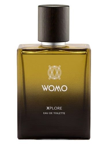 Womo Xplore fragrance bottle