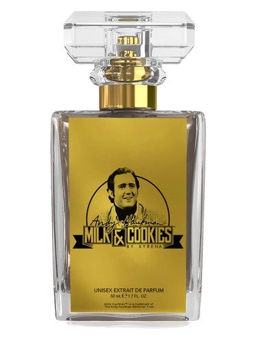 Xyrena Andy Kaufman Milk & Cookies fragrance bottle