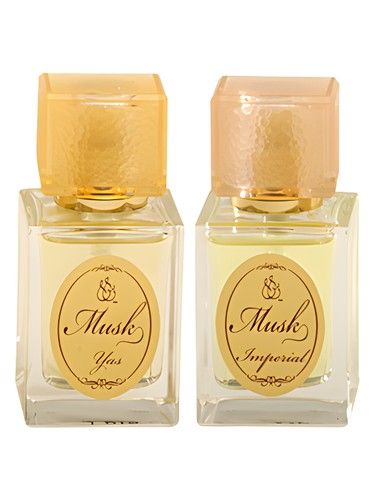 Yas Perfumes Musk Imperial and Yas fragrance bottle