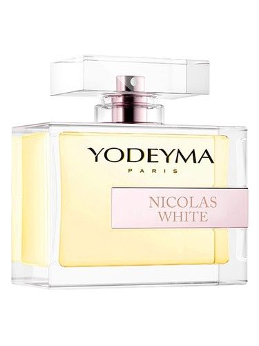 Yodeyma Nicolas White fragrance bottle