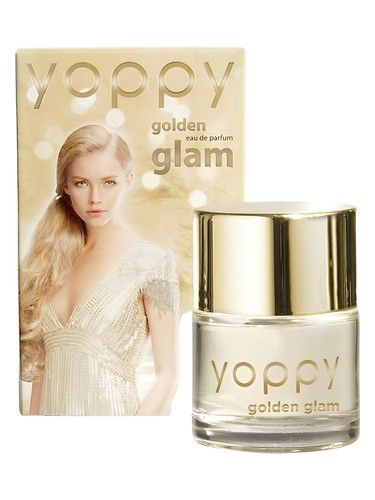 Yoppy Golden Glam fragrance bottle