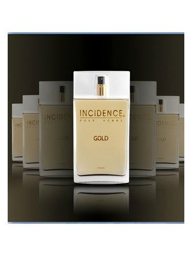 Yves de Sistelle Incidence Pour Homme Gold fragrance bottle
