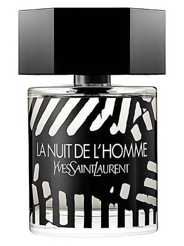 Yves Saint Laurent Art Collection: La Nuit de L'Homme fragrance bottle