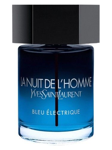 Yves Saint Laurent La Nuit de L'Homme Bleu Électrique fragrance bottle