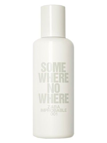 Zara 001 Somewhere Nowhere fragrance bottle