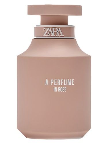Zara A Perfume In Rose fragrance bottle