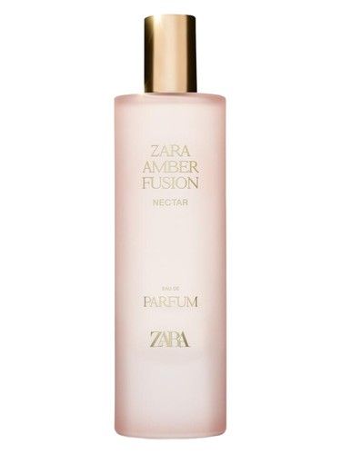 Zara Amber Fusion Nectar fragrance bottle