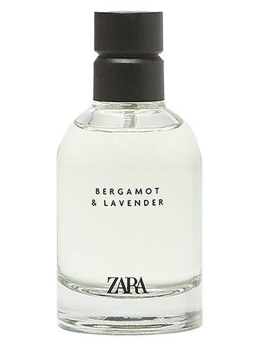 Zara Bergamot & Lavender fragrance bottle