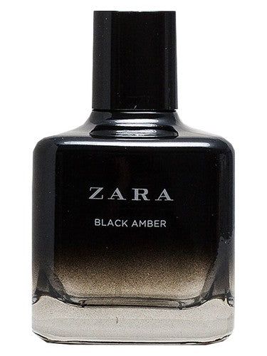 Zara Black Amber fragrance bottle