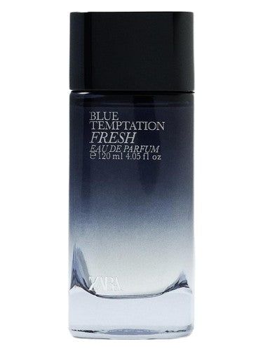 Zara Blue Temptation Fresh fragrance bottle