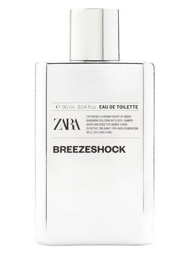 Zara Breezeshock fragrance bottle