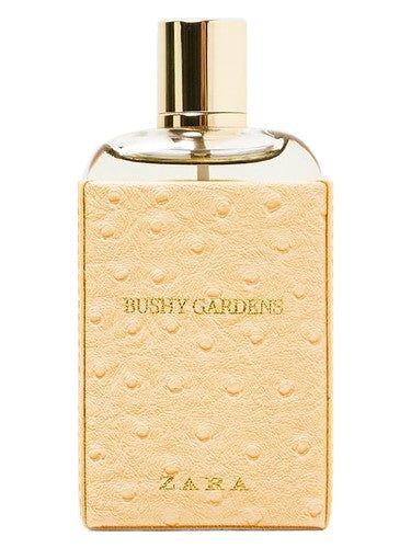 Zara Bushy Gardens fragrance bottle