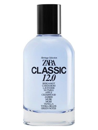 Zara Classics 12.0 fragrance bottle