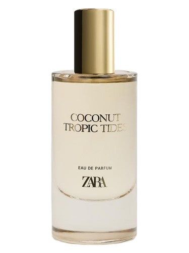 Zara Coconut Tropic Tides fragrance bottle