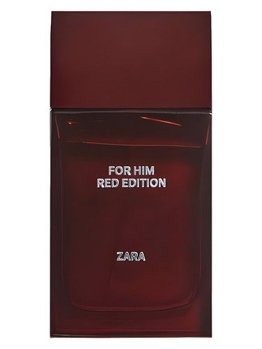 Zara For Him Red Edition fragrance bottle