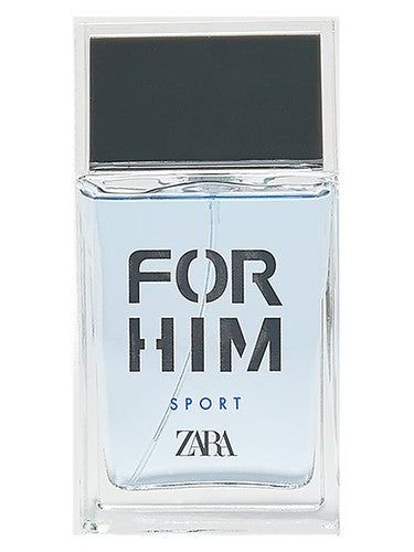 Zara For Him Silver Sport fragrance bottle