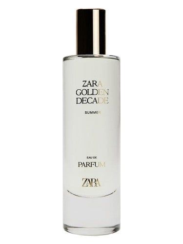 Zara Golden Decade Summer fragrance bottle