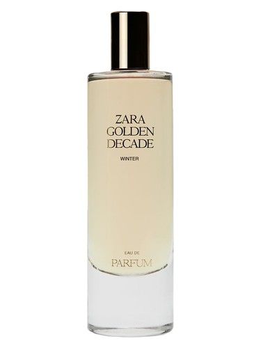 Zara Golden Decade Winter fragrance bottle
