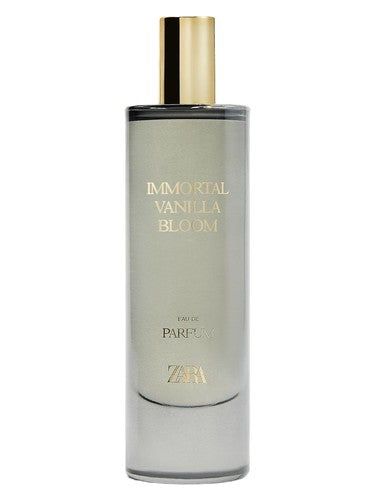 Zara Immortal Vanilla Bloom fragrance bottle
