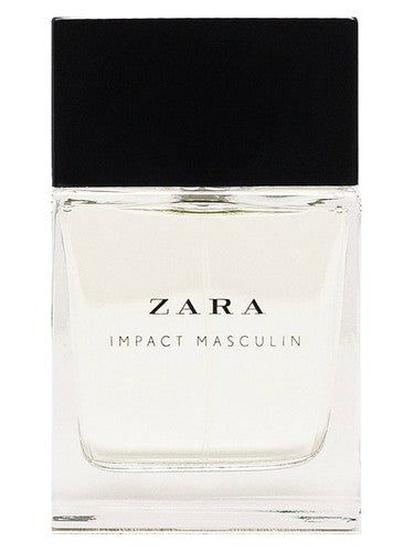 Zara Impact Masculin fragrance bottle