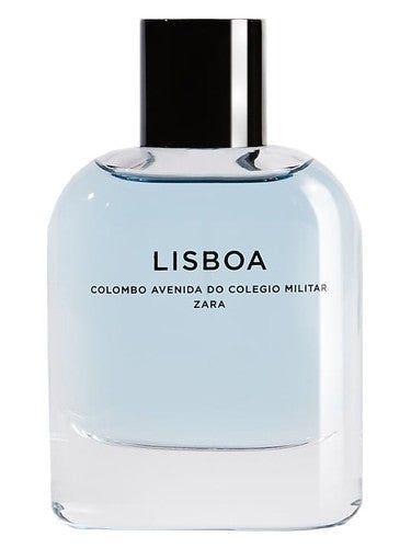 Zara Lisboa Colombo Avenida do Colegio Militar 2022 fragrance bottle