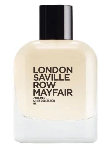 Zara London Saville Row Mayfair fragrance bottle