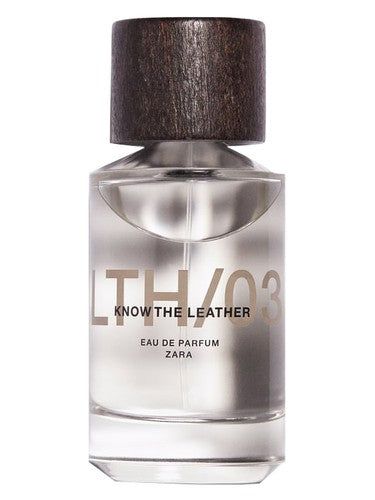 Zara LTH/03 Know The Leather fragrance bottle