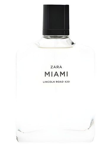 Zara Miami Lincoln Road 420 fragrance bottle