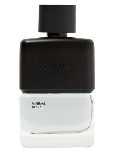 Zara Minimal Black fragrance bottle