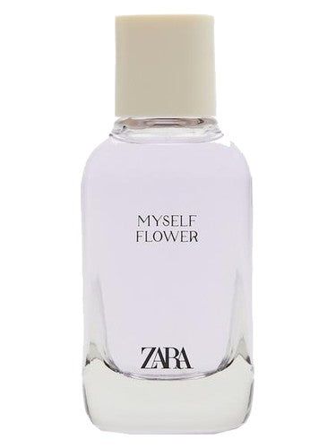 Zara Myself Flower fragrance bottle