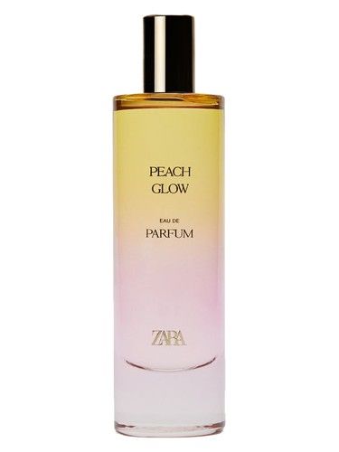 Zara Peach Glow Eau de Parfum fragrance bottle