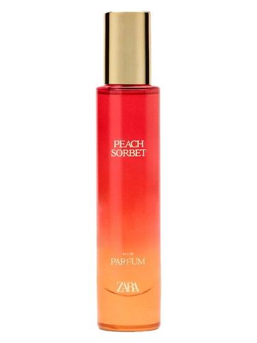 Zara Peach Sorbet fragrance bottle