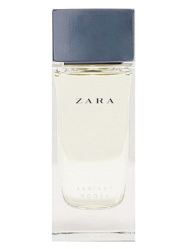 Zara Radiant Woods fragrance bottle