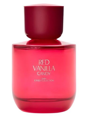 Zara Red Vanilla Candy fragrance bottle